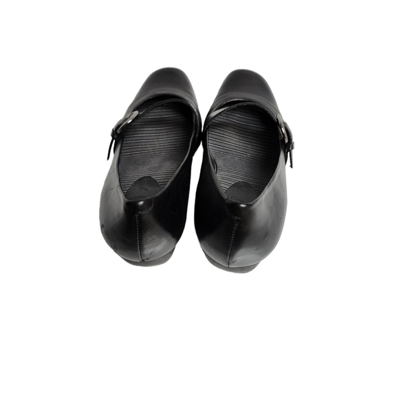 GIANNI BINI LEATHER UPPER MARY JANE SQUARE TOE SLIP ON PUMP - Picture 4 of 10